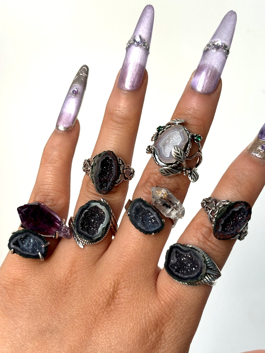 Geode Rings