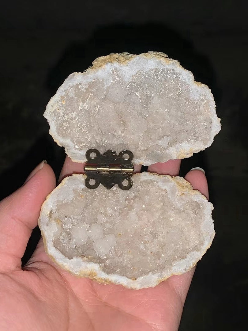 Geod0 Ring Box Nature Quartz
