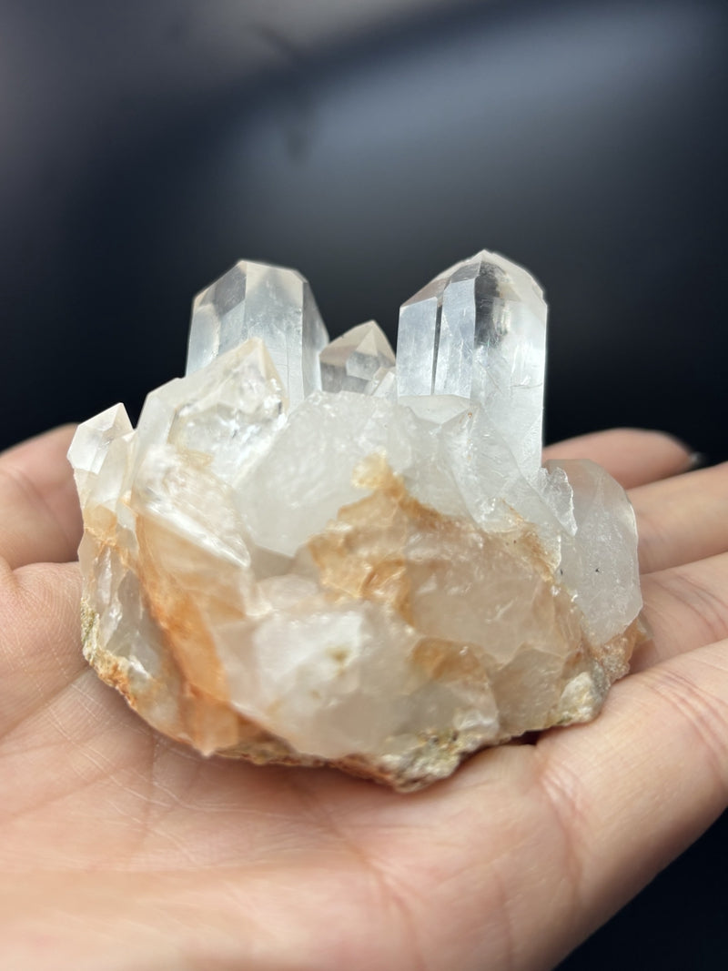 White Crystal Cluster 8cm 132g