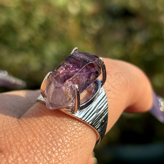 Super Seven Crystal Ring